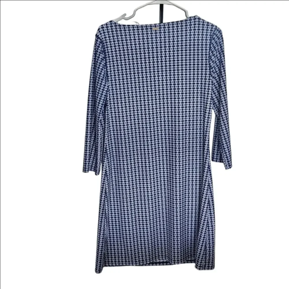 Cabana Life Navy & White Long Sleeve Shift Dress NWT | Size Small - Picture 8 of 8